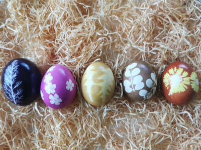 Natürliches Eierfärben & Frühlingsküche