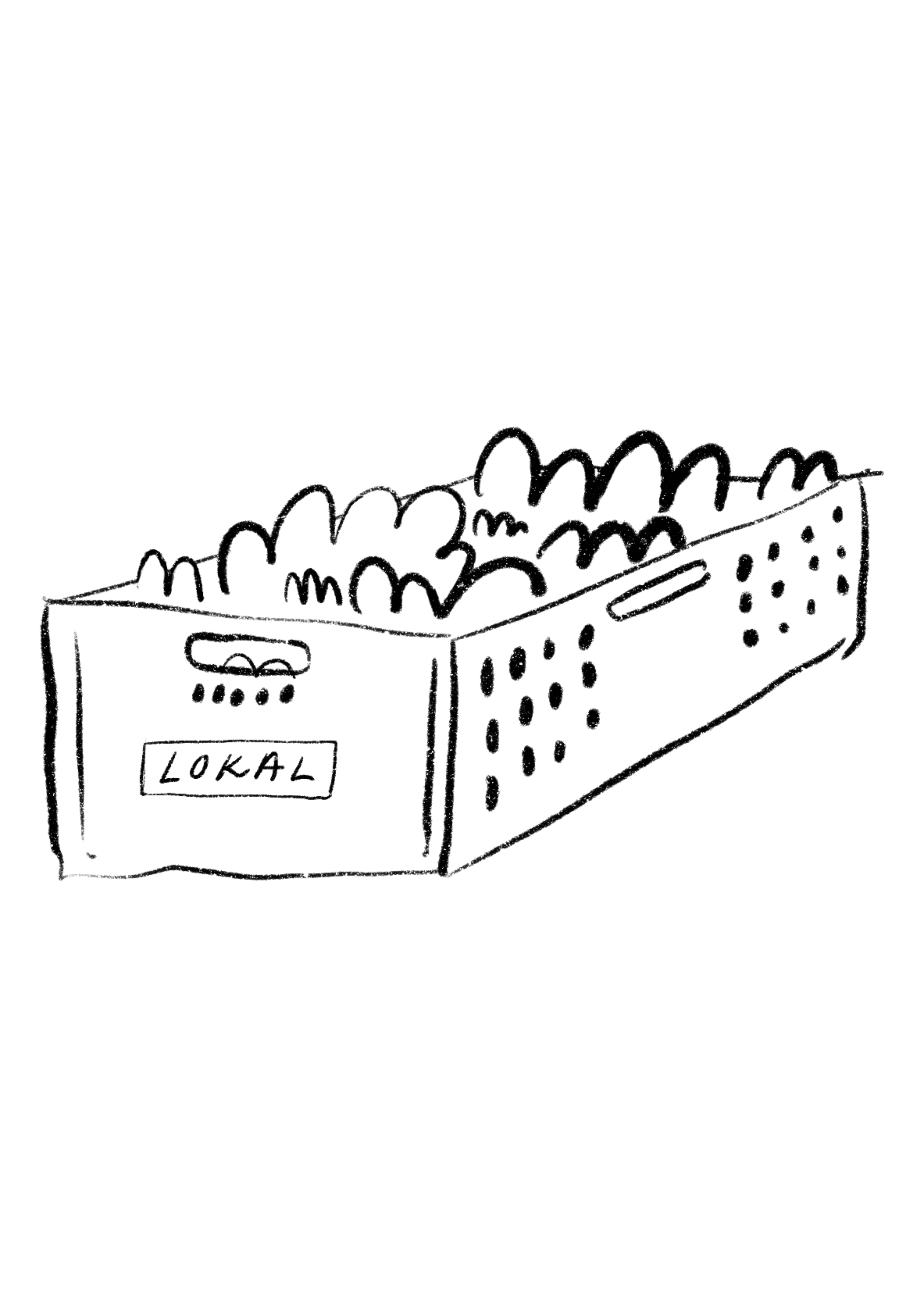 Gemüsekorb Illustration