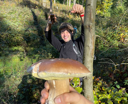 Pilz- & Müllsammeln: Geben & Nehmen
